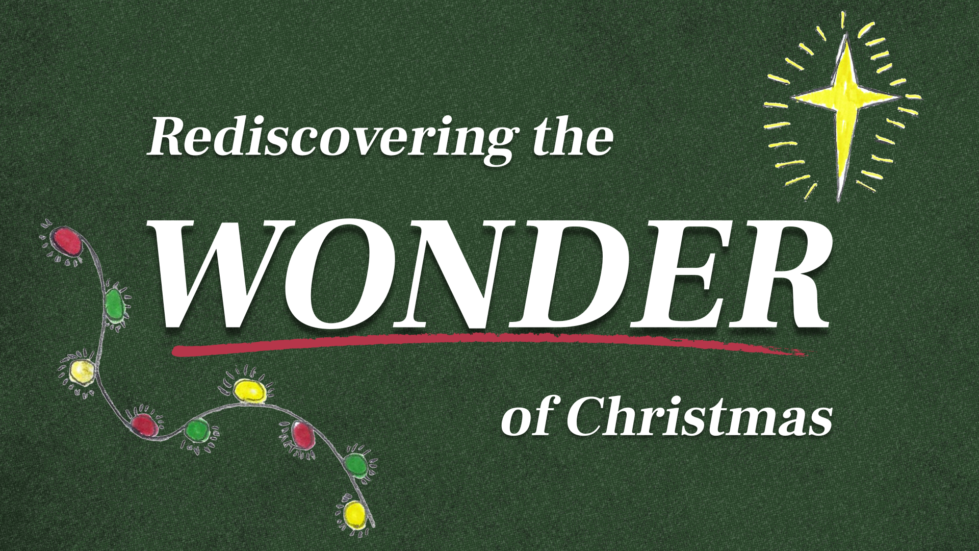 #1 - The Wonder of the Christmas Births